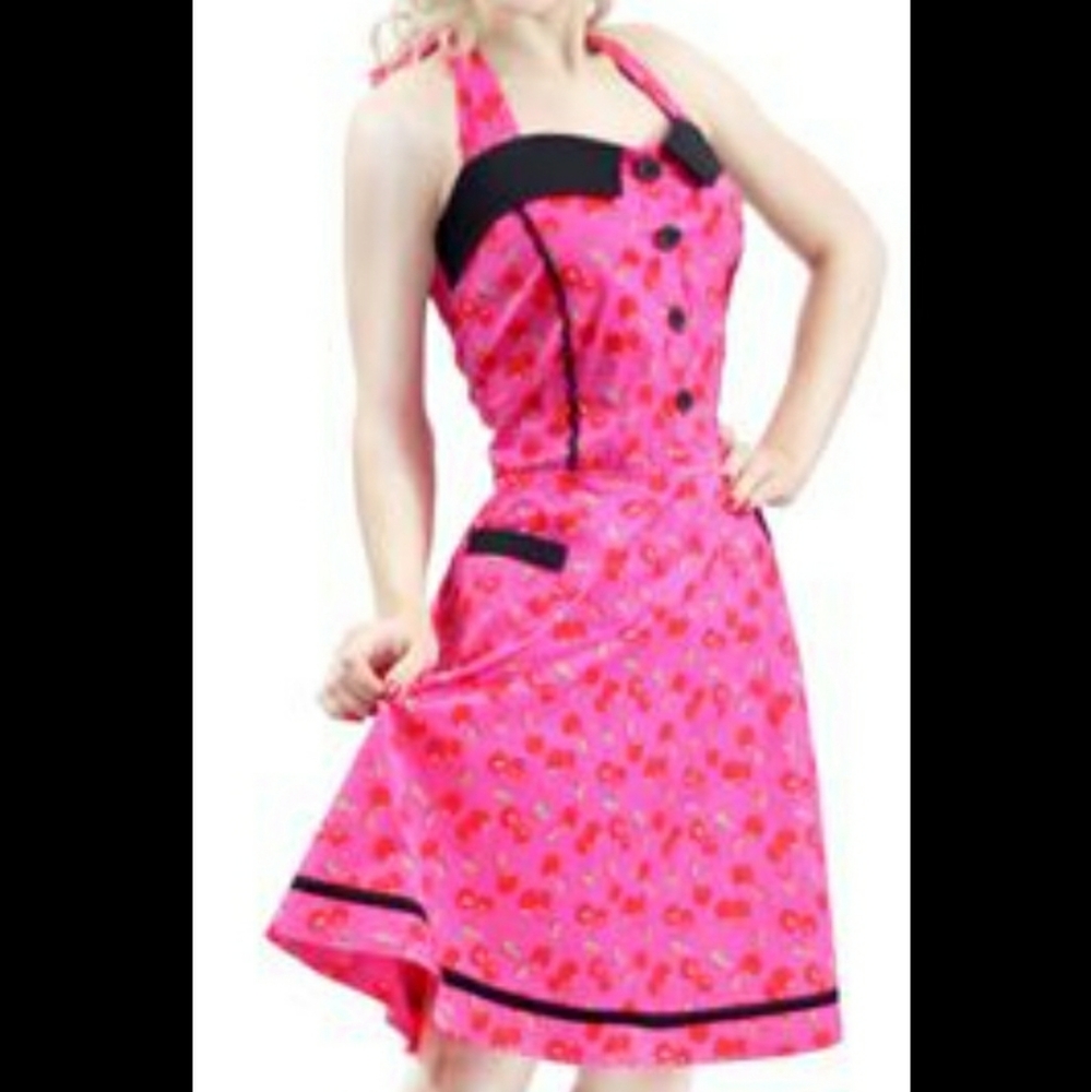 Sourpuss Cherry Bomb dress